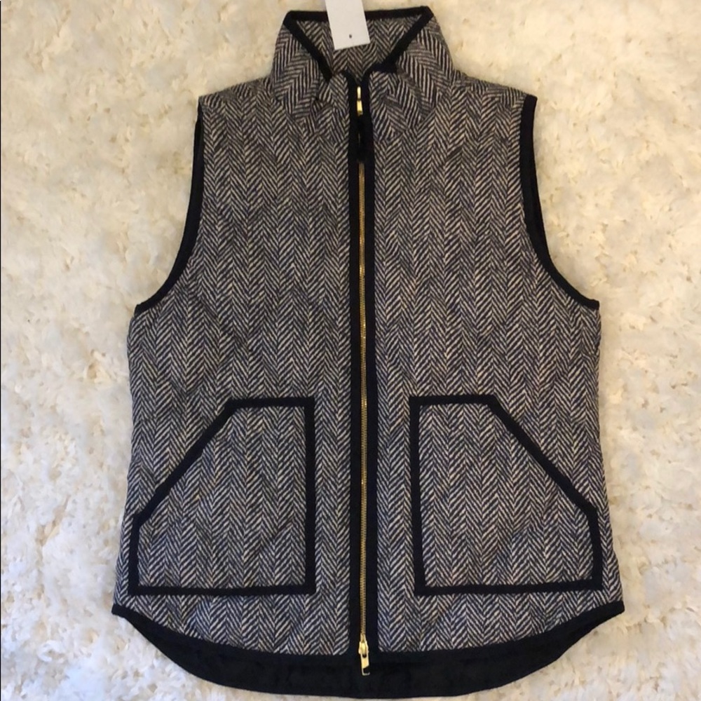 j crew vest